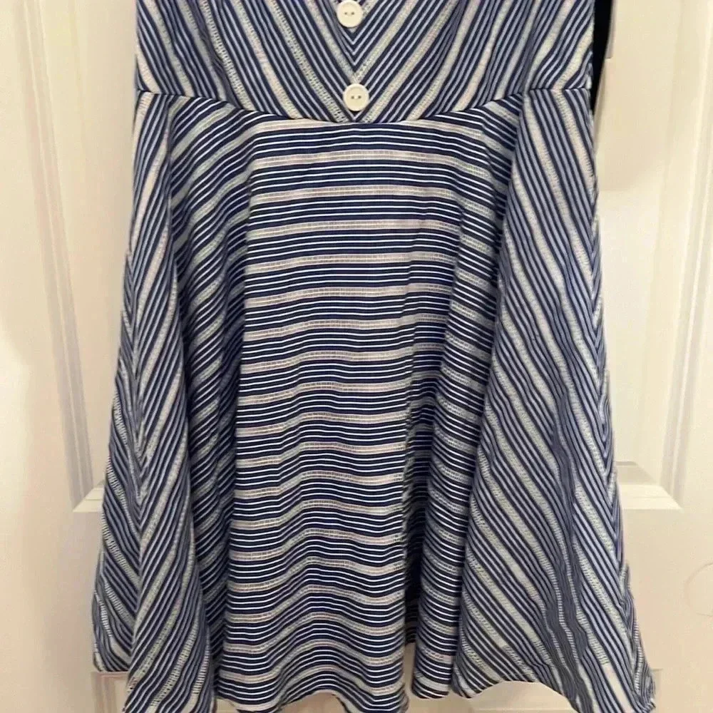 Juniors New City Studio Size 13 Striped above the Knee Mini Dress